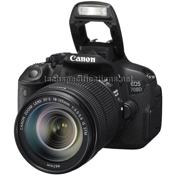 canon eos 700d dslr camera tech specs