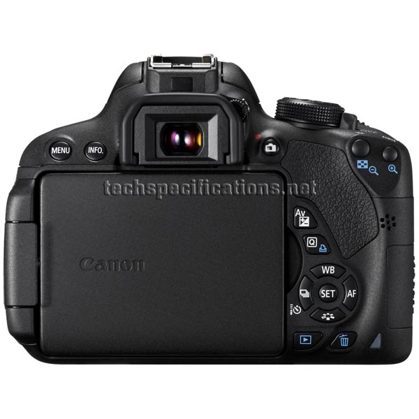 canon eos 700d dslr camera tech specs