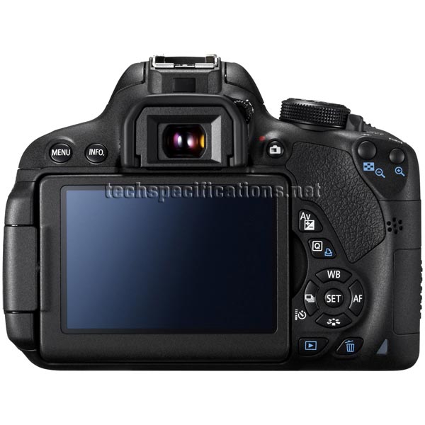 canon eos 700d dslr camera tech specs