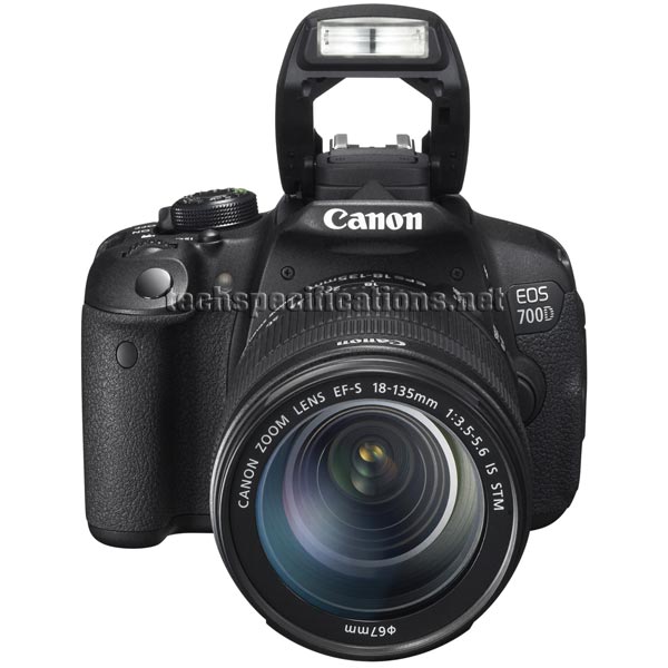 canon eos 700d dslr camera tech specs