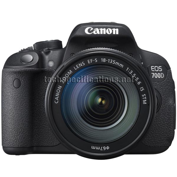 canon eos 700d dslr camera tech specs