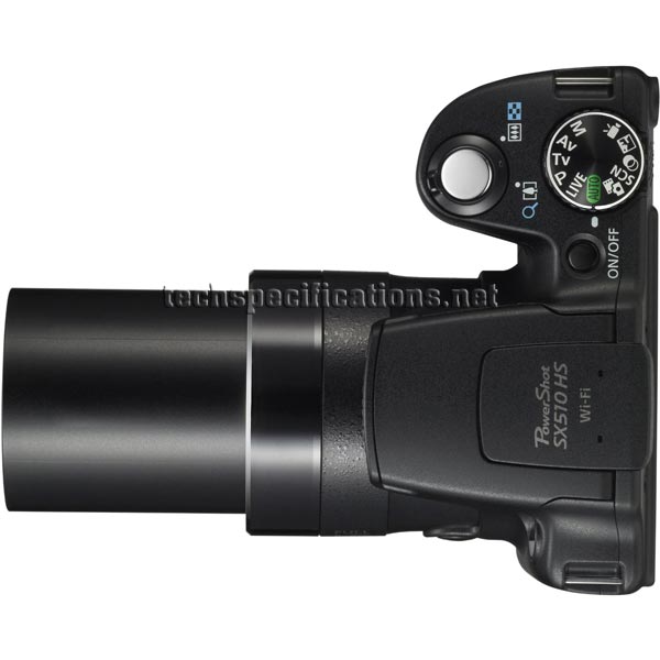 technical specifications of canon powershot sx510 is digital camera