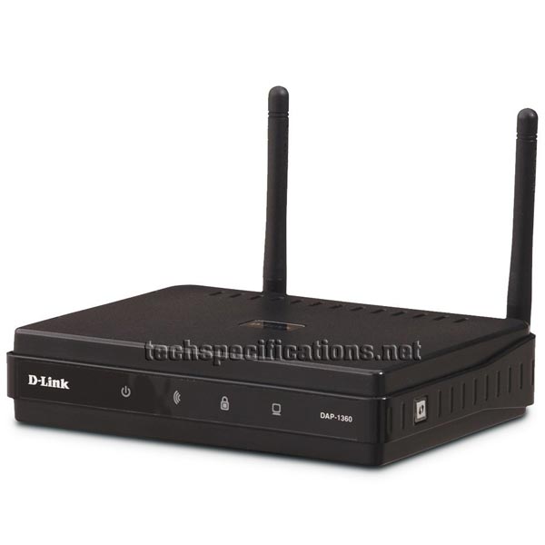 D-link DAP-1360 Access Point Tech Specs