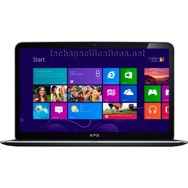 dell xps 13 laptop technical specifications