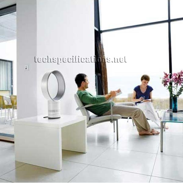dyson am01 air multiplier desk fan tech specs