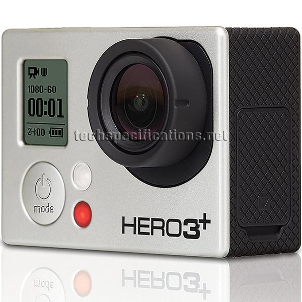technical specifications of gopro hero3 full hd sports action camera