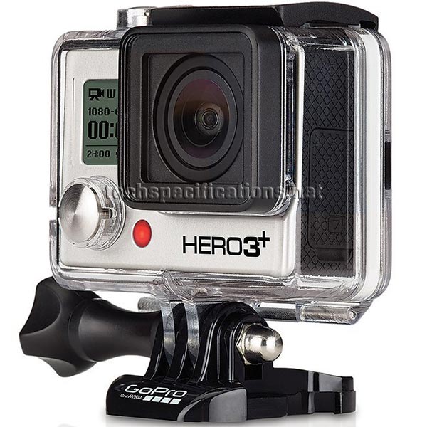 technical specifications of gopro hero3 full hd sports action camera
