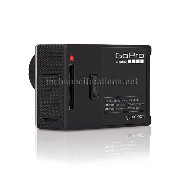 technical specifications of gopro hero3 full hd sports action camera