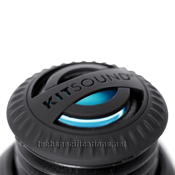 kitsound invader portable speaker tech specs