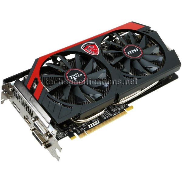 MSI AMD Radeon R9 270X OC Twin Frozr Graphics Card