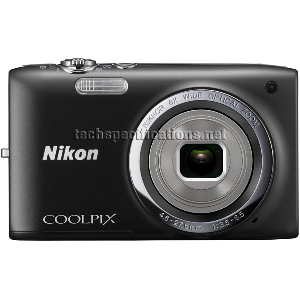 technical specifications of nikon coolpix s2700 digital camera