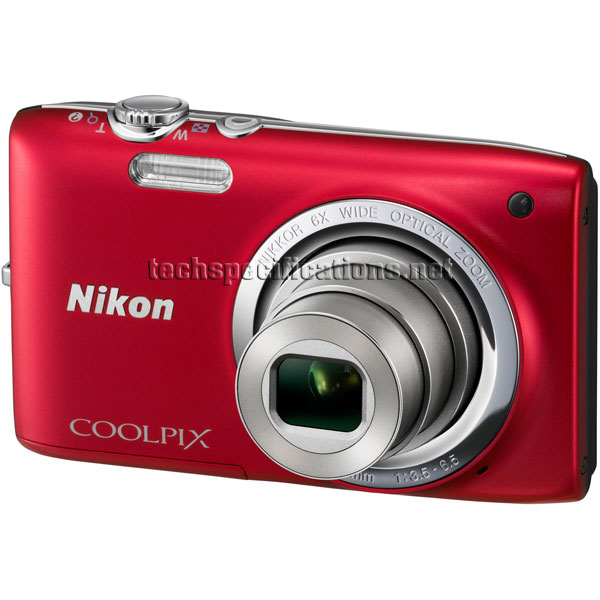 technical specifications of nikon coolpix s2700 digital camera