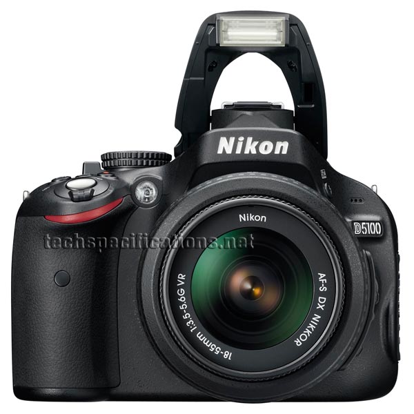 nikon d5100 dslr camera tech specs