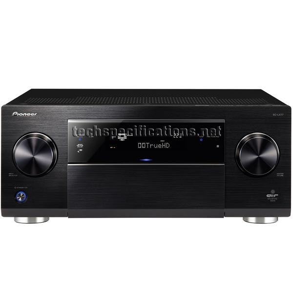 pioneer sc-lx77-k av receiver tech specs