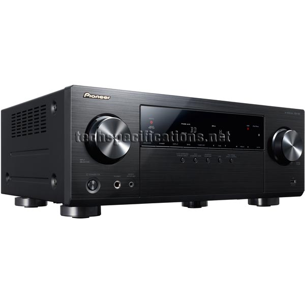 technical specifications of pioneer vsx-423-k av receiver