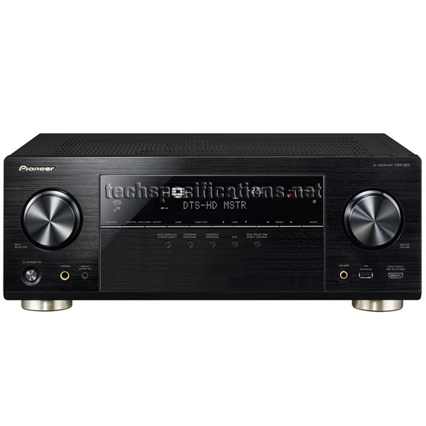 pioneer vsx-923-k av receiver tech specs