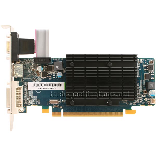 sapphire amd radeon hd 5450 graphics card tech specs
