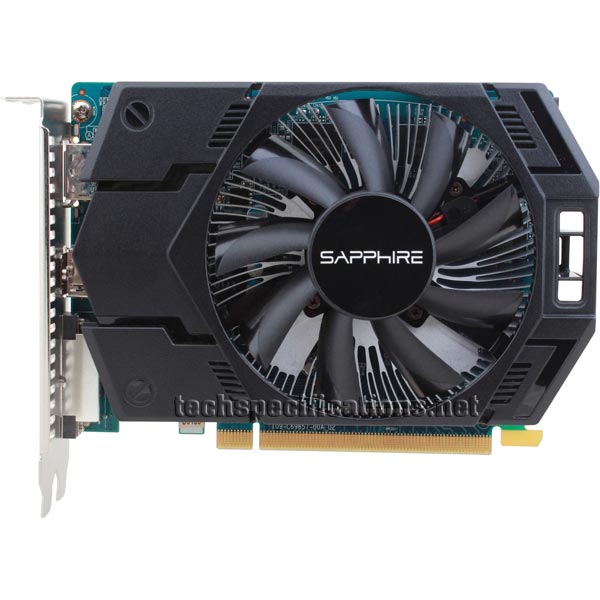 Sapphire AMD Radeon R7 250X Graphics Card Tech Specs