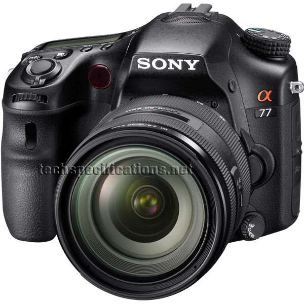 sony a77 dslr camera tech specs