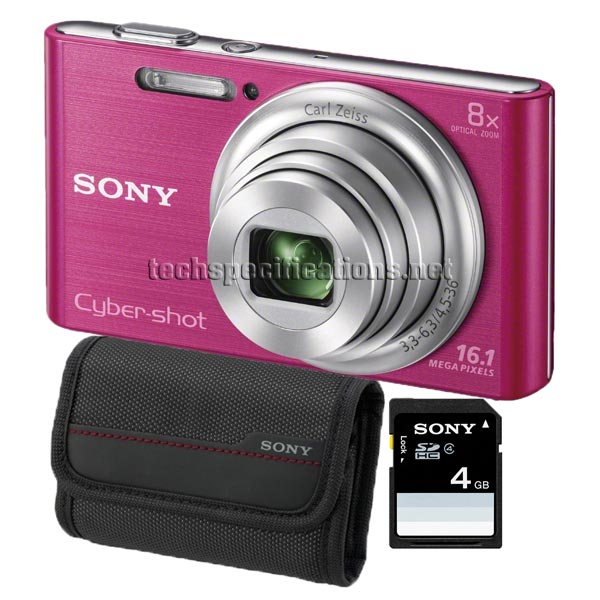 technical specifications sony dsc-w730 digital camera