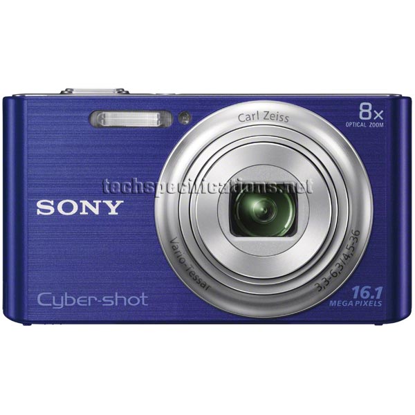 technical specifications sony dsc-w730 digital camera