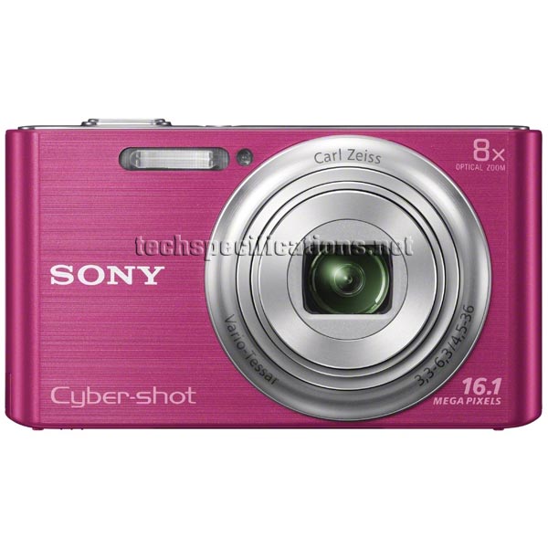 technical specifications sony dsc-w730 digital camera