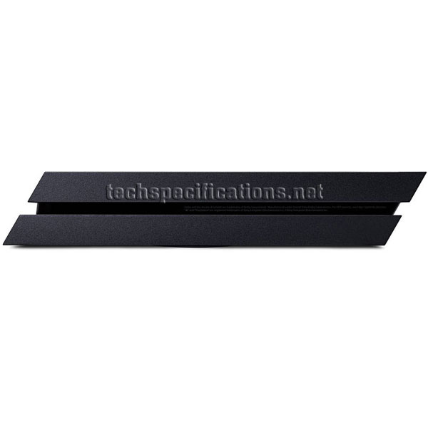 technical specifications of sony playstation 4 console