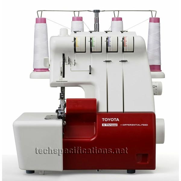 toyota overlock slr4d sewing machine tech specs
