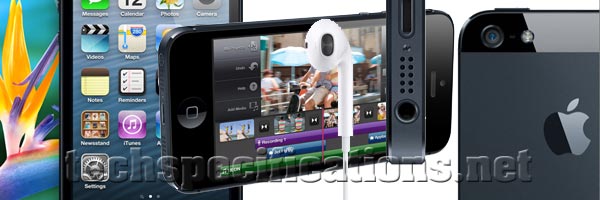 Technical Specifications of Apple iPhone 5, 64 GB - Technical ...