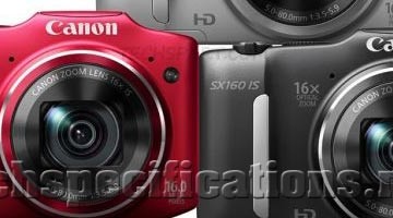 technical specifications of canon powershot sx160 is digital camera