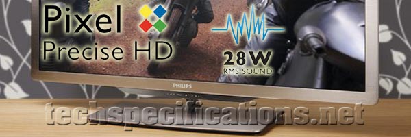 Technical Specifications of Philips 42PFL7666T/12 3D Smart TV ...