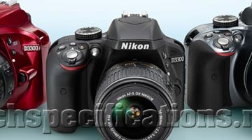 technical specifications of nikon d3300 dslr camera