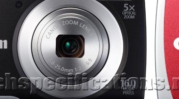 technical specifications of canon powershot a2500 digital camera