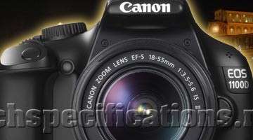 Canon EOS 1100D DSLR Camera Tech Specs