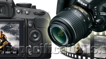 Nikon D5100 DSLR Camera Tech Specs