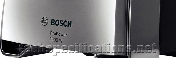 Bosch MFW67440 Meat Grinder Technical Specifications